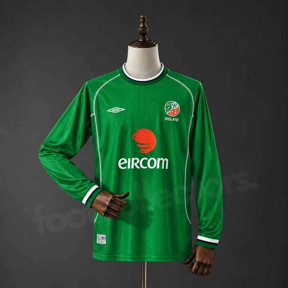 Maillot Irlande Domicile 2002 Manches Longues (1)