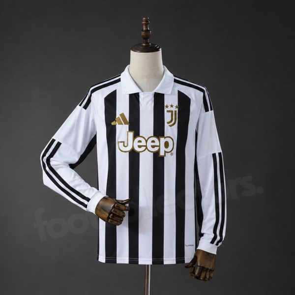 Maillot Juventus Domicile 2026 2027 Manches Longues