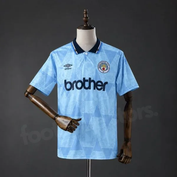 Maillot Manchester City Domicile 1989-1991