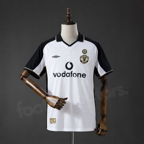 Maillot Manchester United Exterieur 100e Anniversaire 2001-2002