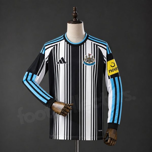 Maillot Newcastle United Domicile 2026 2027 Manches Longues