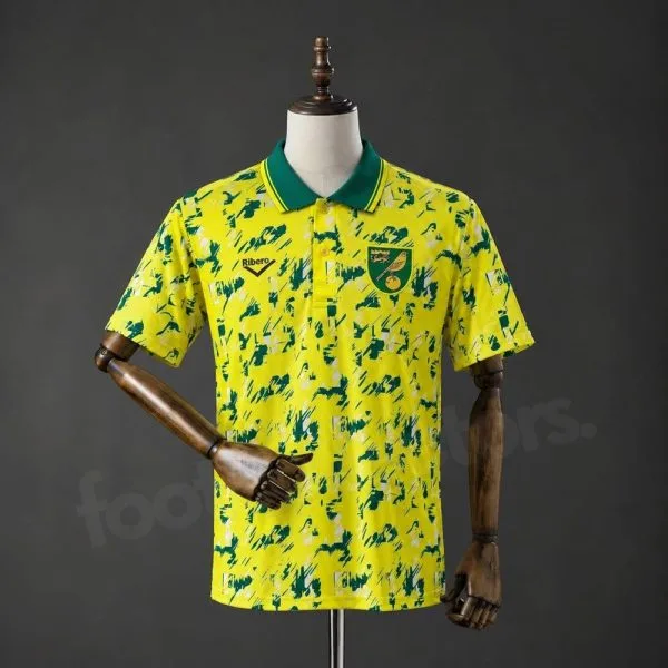 Maillot Norwich City Domicile 1992-1994