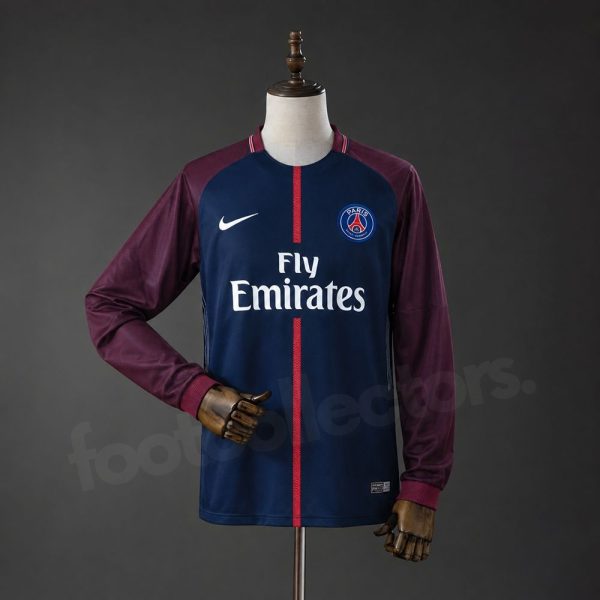PSG Home Shirt 2017-2018 Long Sleeves