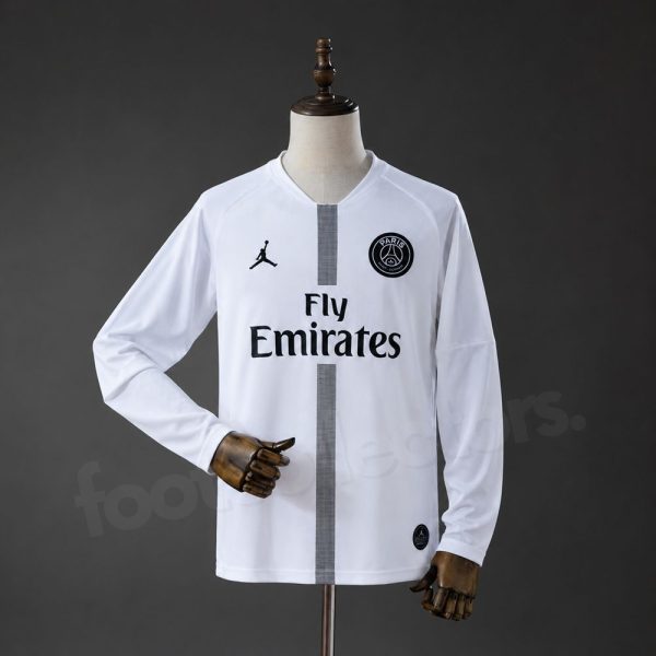 Maillot PSG Exterieur 2018 2019 Manches Longues