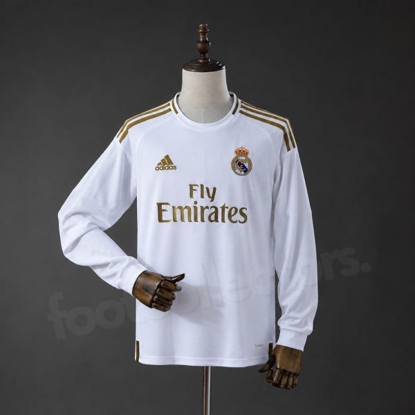 Maillot Real Madrid Domicile 2019 2020 Manches Longues