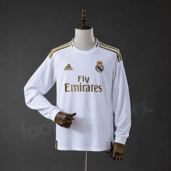 Maillot Real Madrid Domicile 2019 2020 Manches Longues