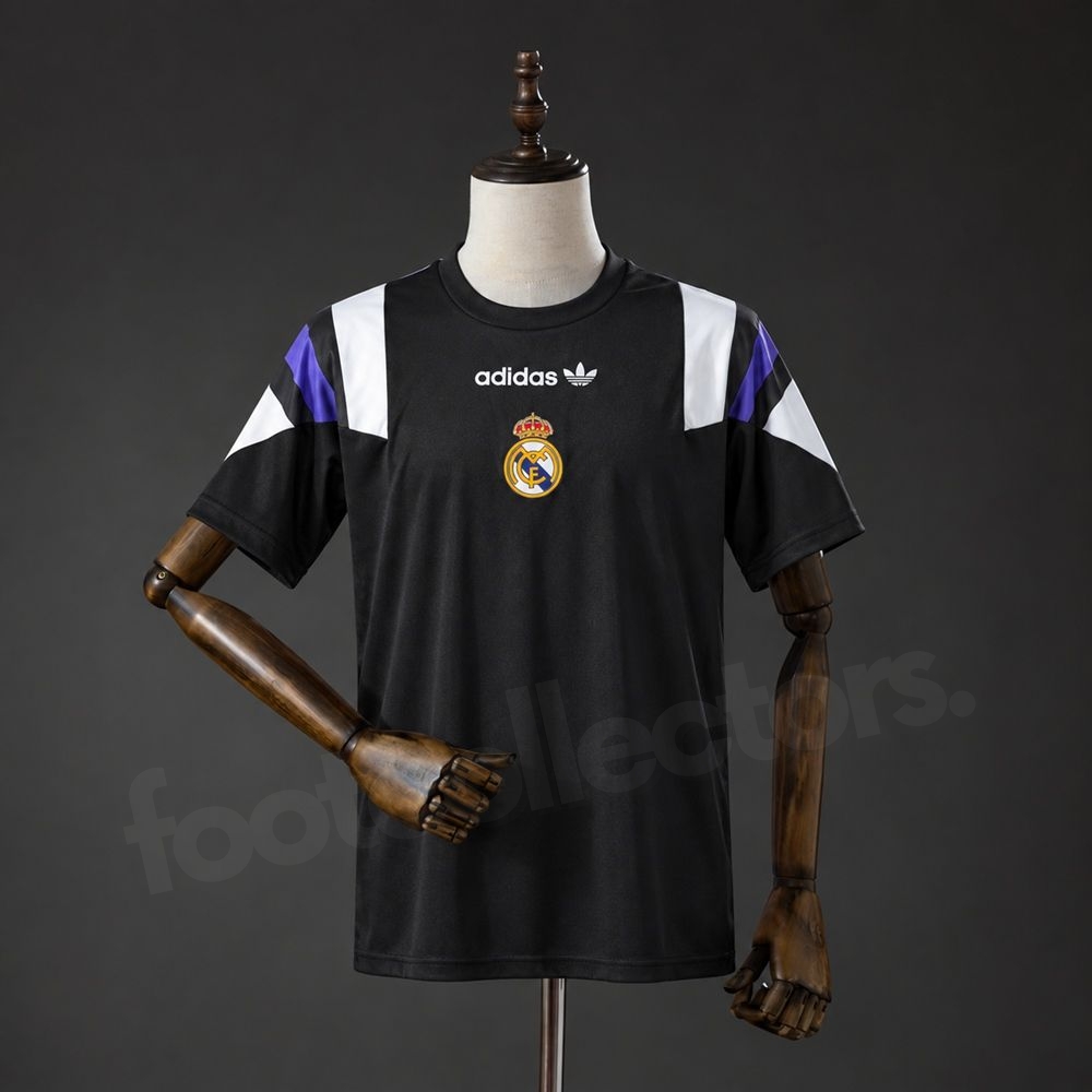 Maillot Real Madrid EQT Retro Noir 2026 2027 (1)