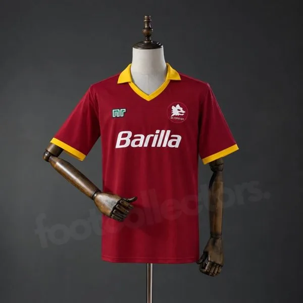 Maillot AS Roma Domicile 1989 1990