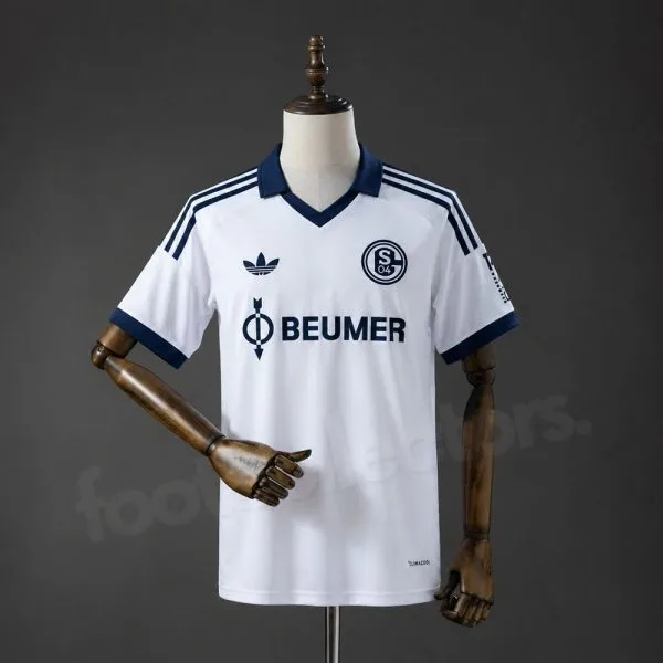 Maillot Schalke 04 Exterieur Blanc 2026 2027