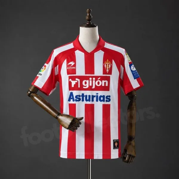 Maillot Sporting Gijon Domicile 2008 2009