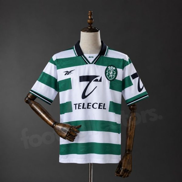 Maillot Sporting Lisbonne Domicile 1998-1999