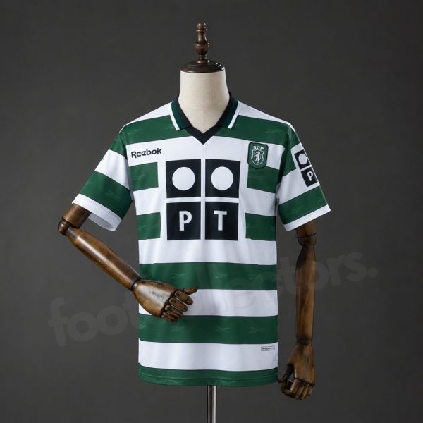 Maillot Sporting Lisbonne Domicile 2000-2001