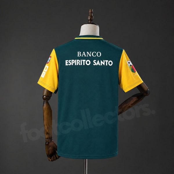 Maillot Sporting Lisbonne Exterieur Vert 2002-2003