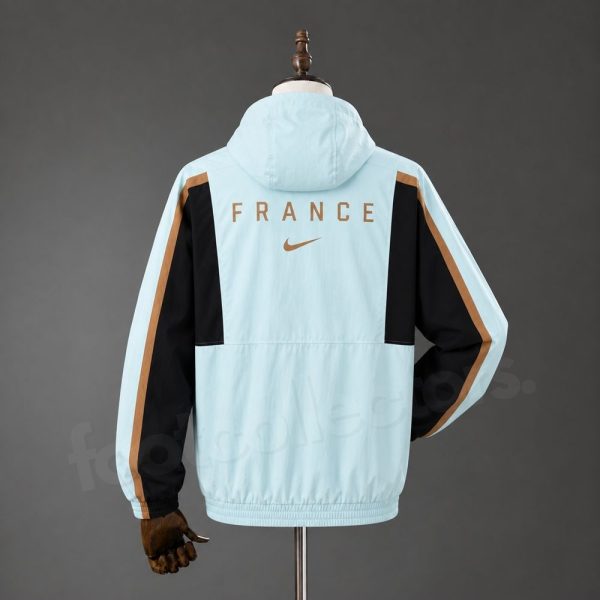 Veste Survêtement Equipe de France Vert 2026