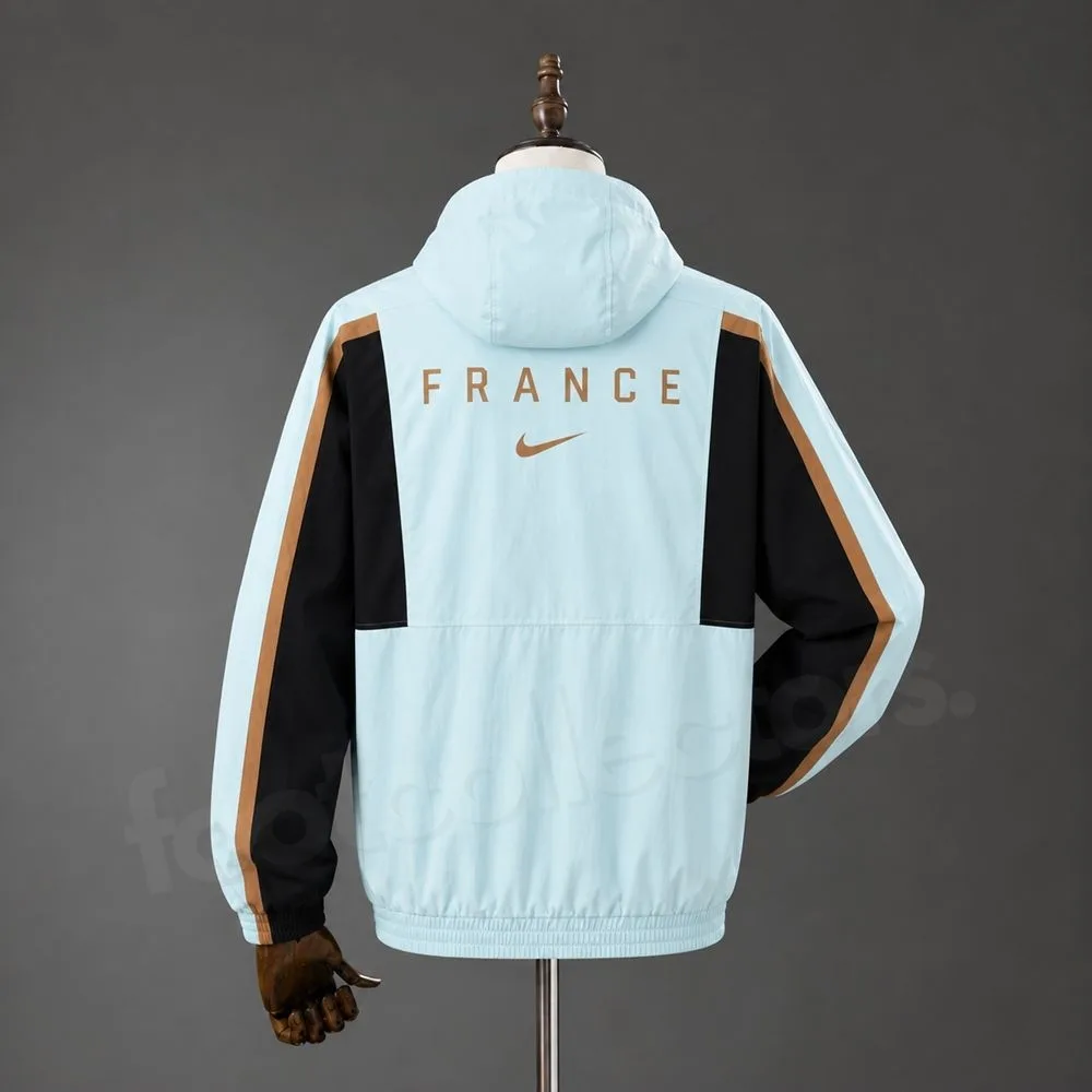 Veste Survêtement Equipe de France Vert 2026 (2)