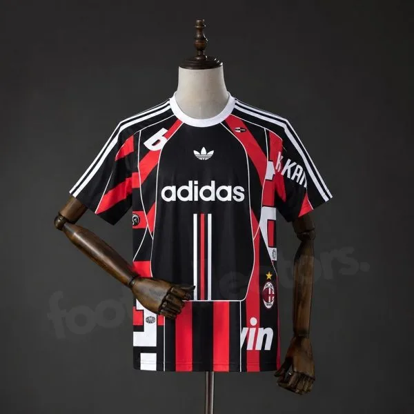 Maillot AC Milan Adidas Trefle Noir 2026 2027