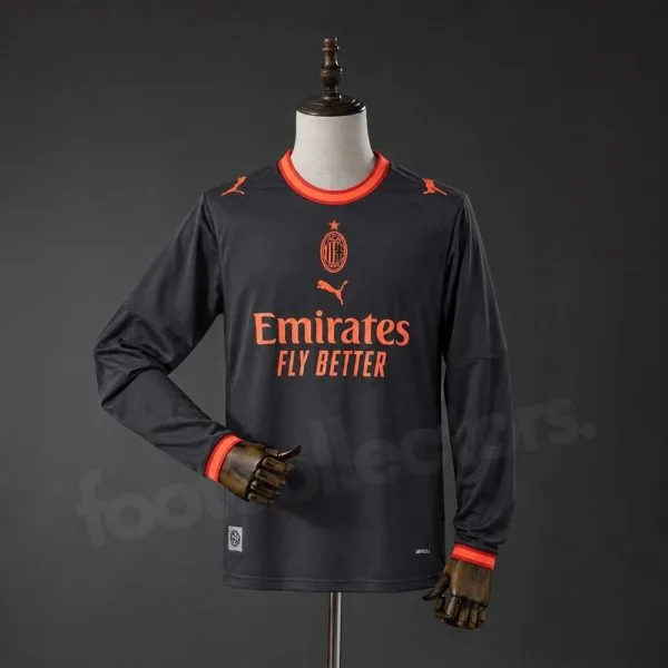 Maillot AC Milan Third 2026 2027 Manches Longues