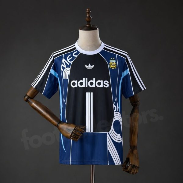 Maillot Argentine Adidas Trefle Noir 2026 2027