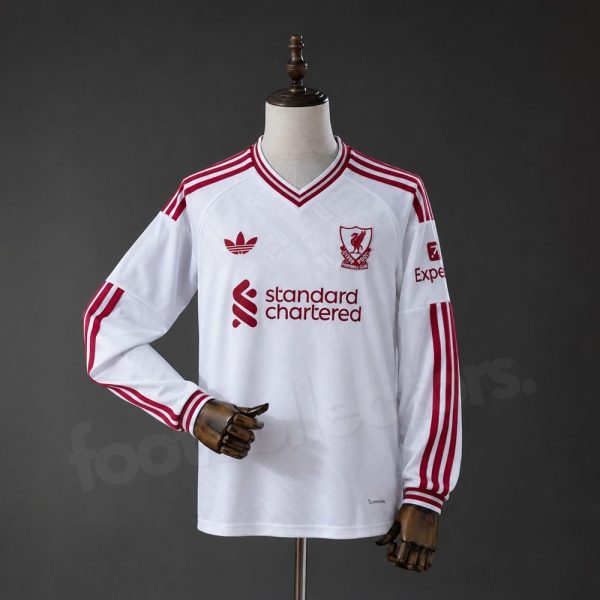 Maillot Liverpool Exterieur 2026 2027 Manches Longues