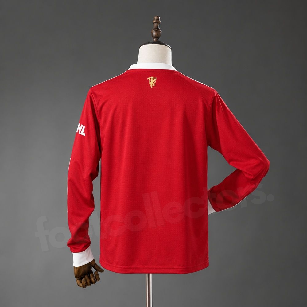 Maillot Manchester United Domicile 2021-2022 Manches Longues (2)